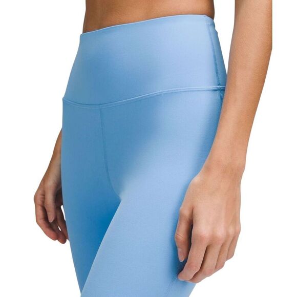 Lululemon Groove Super-High-Rise Flared Pant Nulu *Regular Aero Blue - Picture 9 of 11